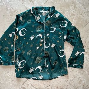 Vintage Silk Button Down Shirt